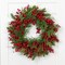 Northlight Cedar, Pine and Red Berries Artificial Christmas Wreath - 28" - Unlit